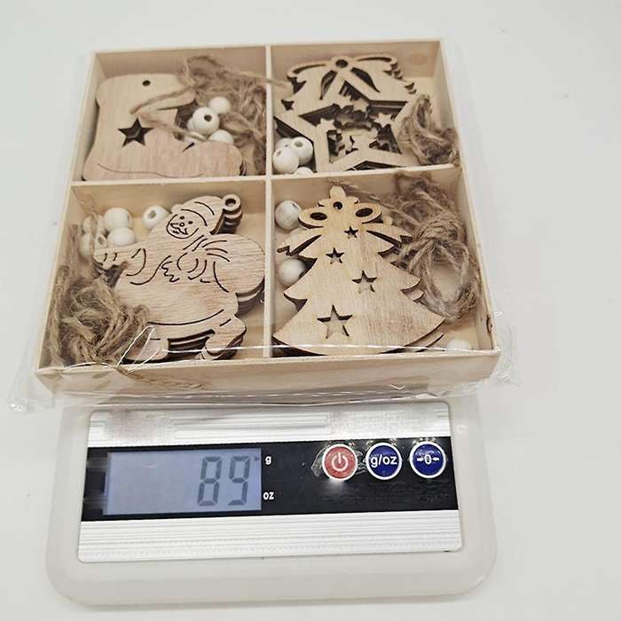 Christmas Wooden Box Set Creative Home Decoration Crafts Diy 2