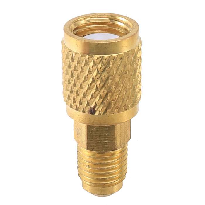 R410a Adapter 5/16inch Sae Female Quick Couplers to 1/4inch Sae Male