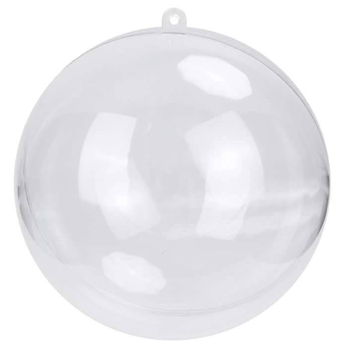 1pc Christmas Tress Hanging Decorations Ball Transparent 12cm
