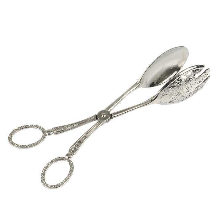 Snacks Salad Bread Pastry Baking Fruit Salad Cake Clips,round Silver