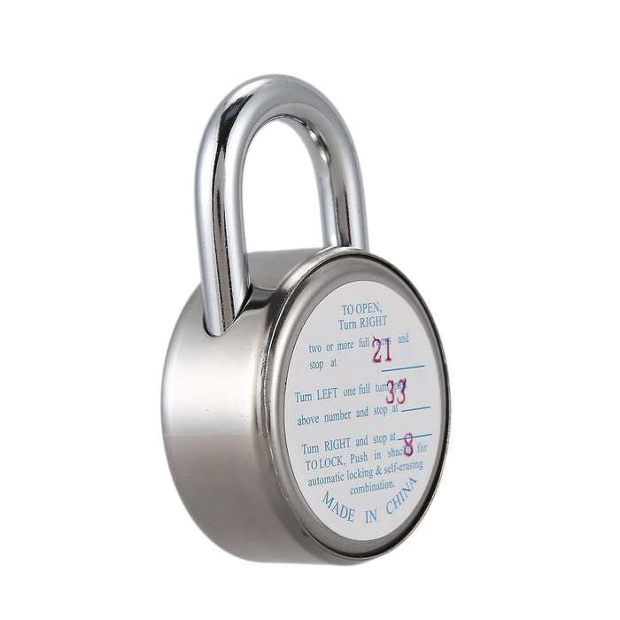 Master Coded Lock 50mm with Round Fixed Dial Combination Padlock Defender