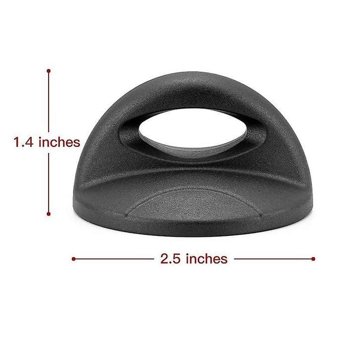 Pot Lid Knobs, Heat Resistant Pan Lid Holding Handles (2 Pack), Small