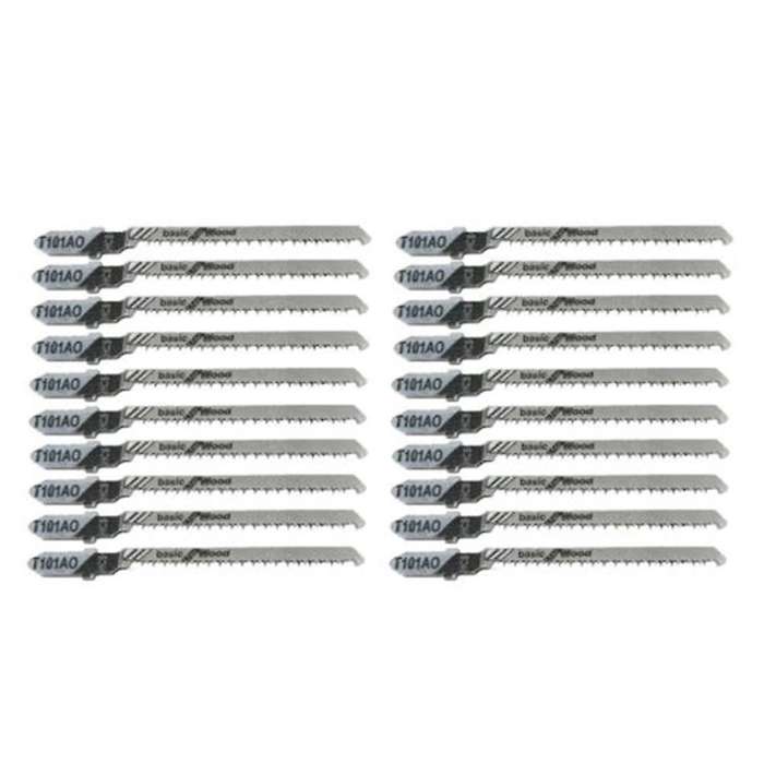 20pcs Reciprocating Jigsaw Blade for Wood Plastic Cutting Disc