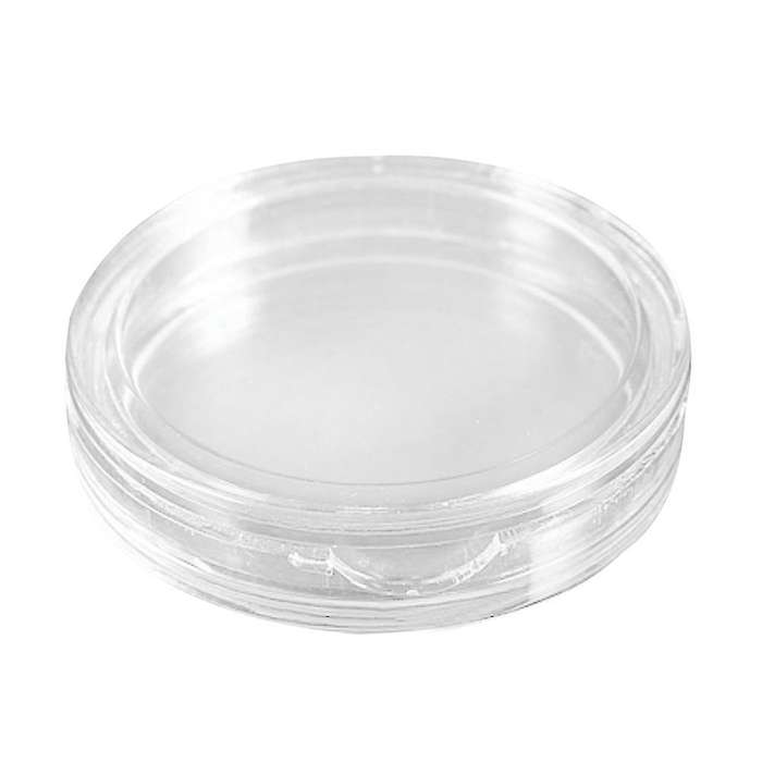 10 Stk Kleine Runde Transparente Kunststoff-muenzkapseln Box 20mm