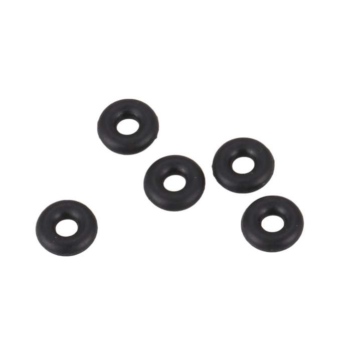 40 Piezas 5,6 Mm Diametro 1,8 Mm De Grosor De Goma En Negro O Anillos