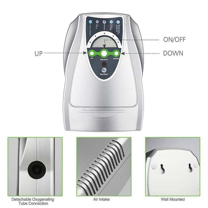 Household Ozone Generator Water Purifier,for Air,water,fruits Us Plug