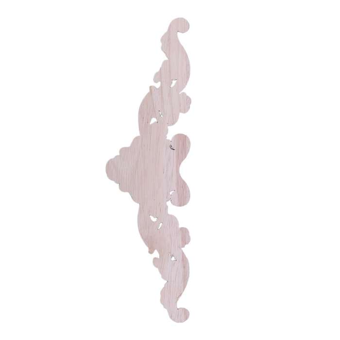 Wood Carved Corner Onlay Applique Frame Decor Type:20*5cm