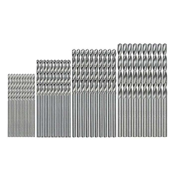 40 Pcs 0.5mm-2.0mm Straight Shank Mini Drill Set Small Drill Bits