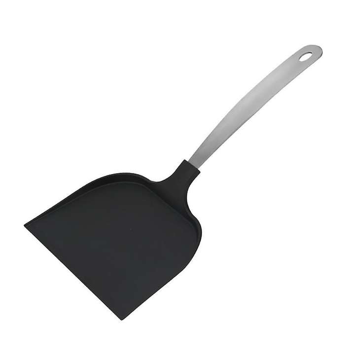 Bread Paddle Stainless Steel Handle Household Pizza Peel, Black