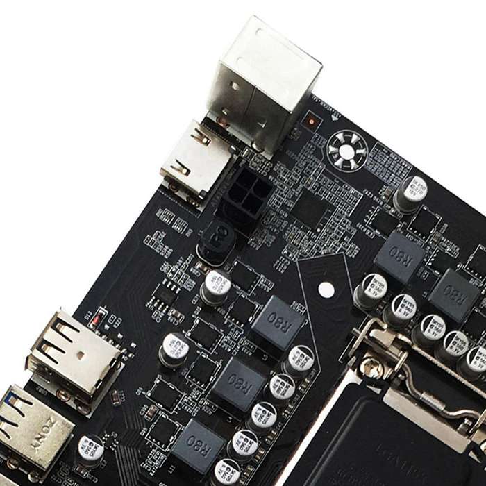 B250c Miner Motherboard+switch Cable with Light+rj45 Cable+sata Cable