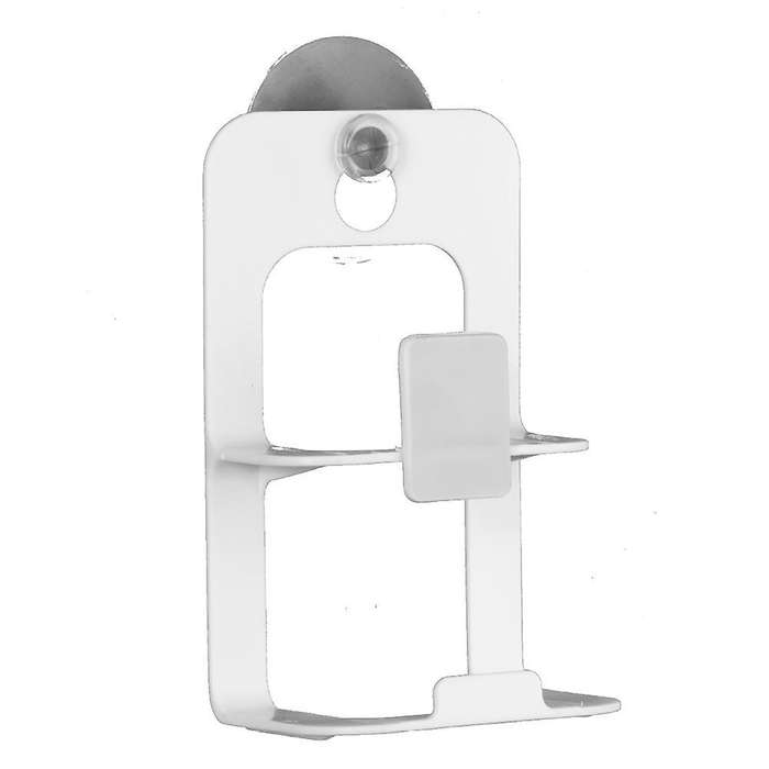 Double-layer Kitchen Sink Drain Rack Kitchen Sink Soap Holder White