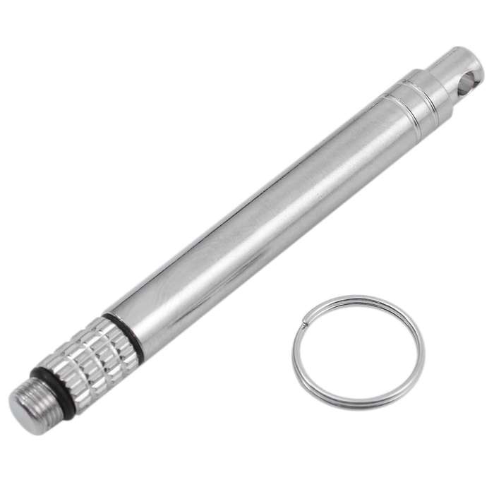 Titanium Outdoor Edc Toothpick Bottle Fruit Fork Camping Tool