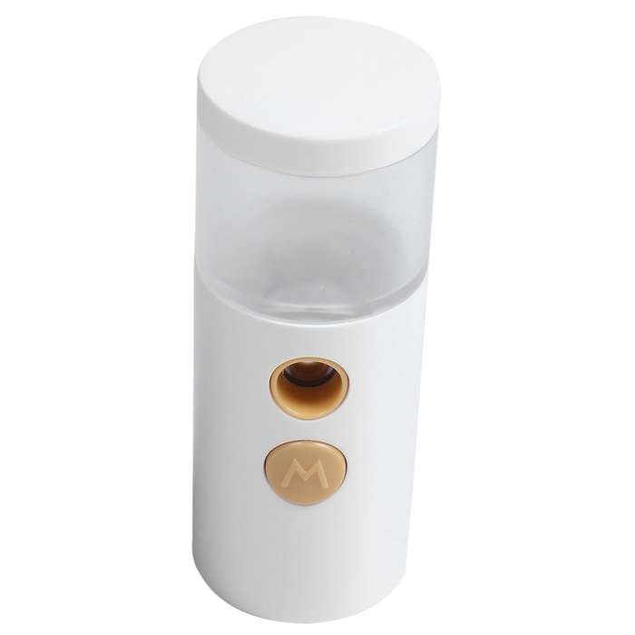 White 20ml Portable Nano Mist Sprayer Facial Body Steamer Instruments