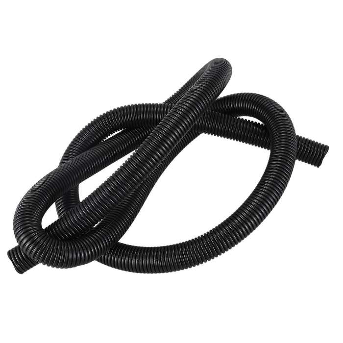 2 Meter 25mm Outer Dia Plastic Wave Type Split Loom Tubing Conduit