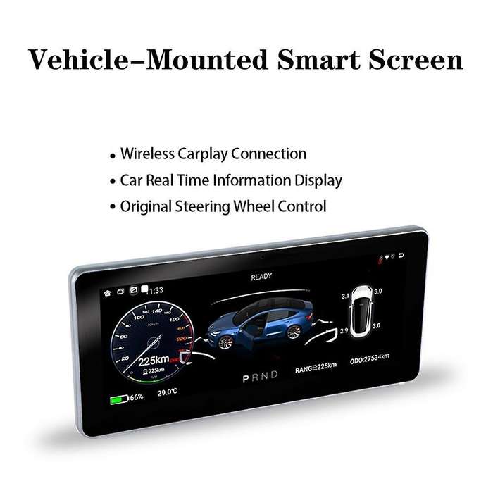 8.8 Inch Smart Screen for Tesla Model 3 Y with Carplay and Android
