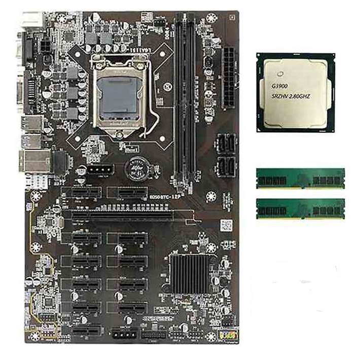 B250 12p-btc Motherboard for Cpu Socket Lga 1151 Btc Eth Gpu Mining