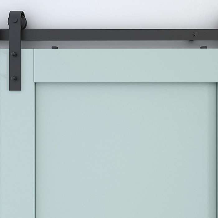 Barn Door Hanging Rail Pulley Shift Door Hardware Rail Track Wheel