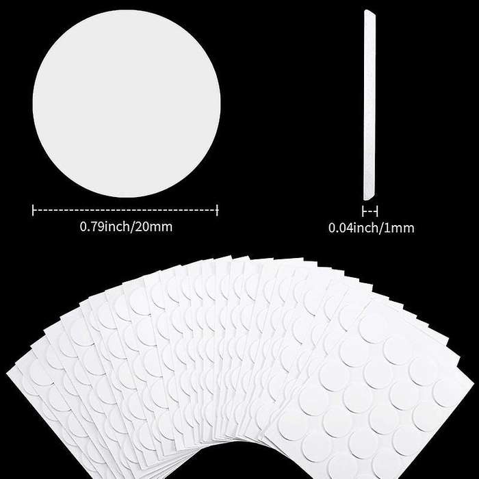 500 Pieces Of Candle Wick Stickers 2 Mm Wax Stickers Candle Wick