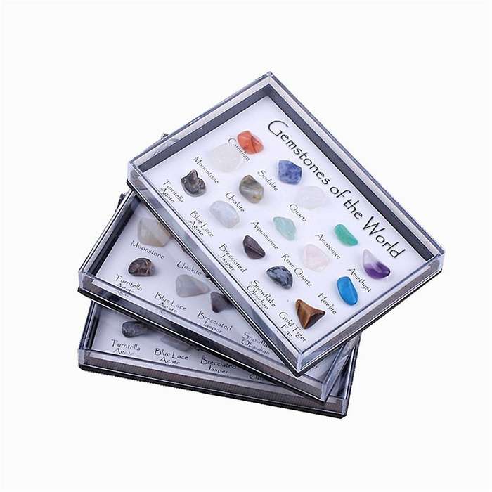 Mini Natural Mineral Ore Collection Aventurine Quartz Diy Home Decor
