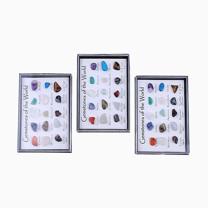 Mini Natural Mineral Ore Collection Aventurine Quartz Diy Home Decor