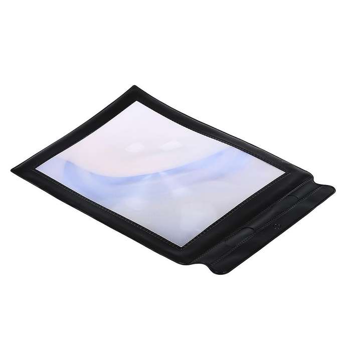 Large Bookmark Magnifier Sheet Magnifying 3x Magnification--used for Reading Small Print Of Newspape