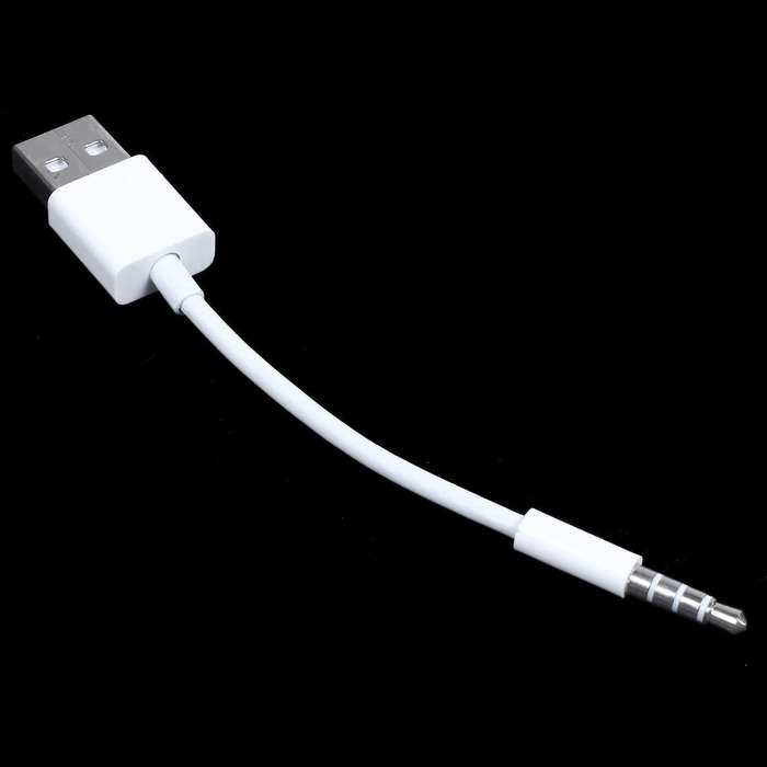 3.5mm 1/8 4 Pole Car Aux Audio Cord Cable Record Headphone Red