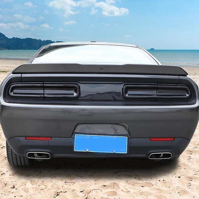4pcs Car Smoked Black Rear Tail Light Cover for Dodge Challenger