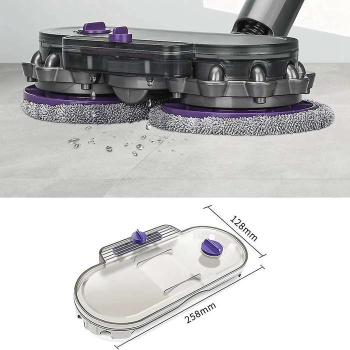 Mop Head for Dyson V12 Digital Slim, Mop Head + Water Tank + 6 Wipes