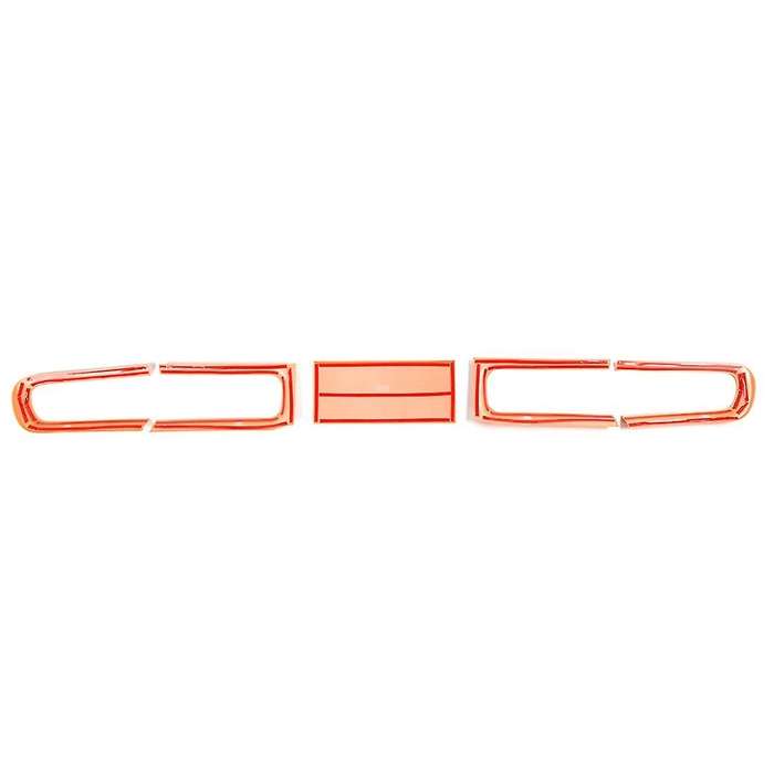 Tail Light Decor Sticker for Dodge Challenger 2015-2022 Orange