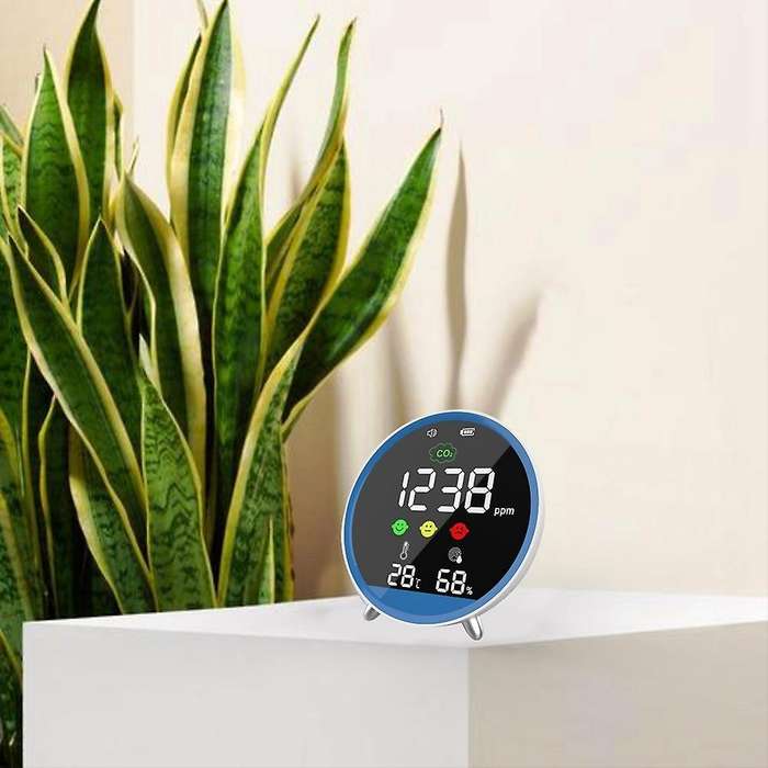 Air Quality Tester Co2 Meter Tester Temperature Device Detector
