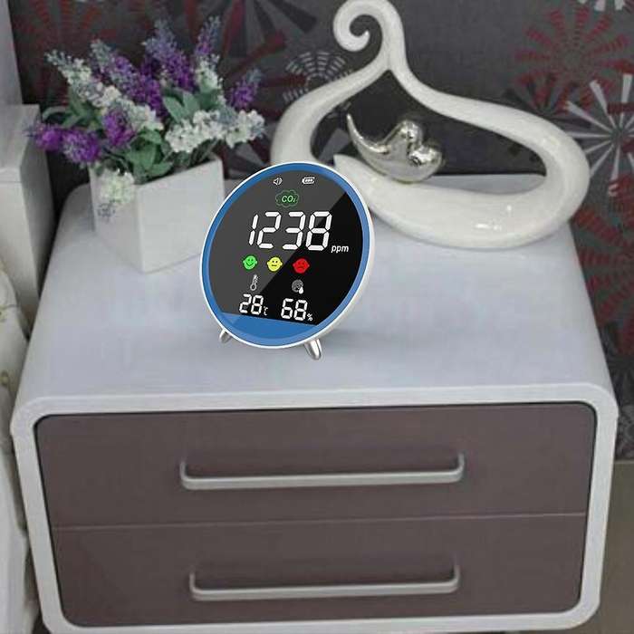Air Quality Tester Co2 Meter Tester Temperature Device Detector