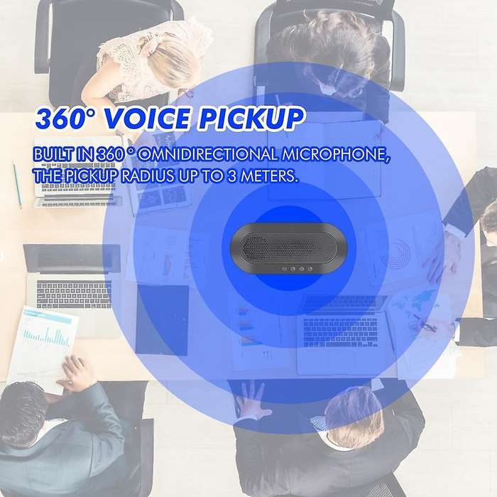 Desktop Computer Speakerphone Bluetooth Conference Speaker Usb