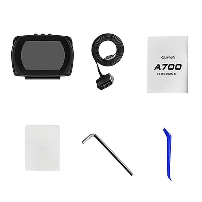 A700 Hud Obd Gps Head Up Digital Lcd Display Scanner Accelorator