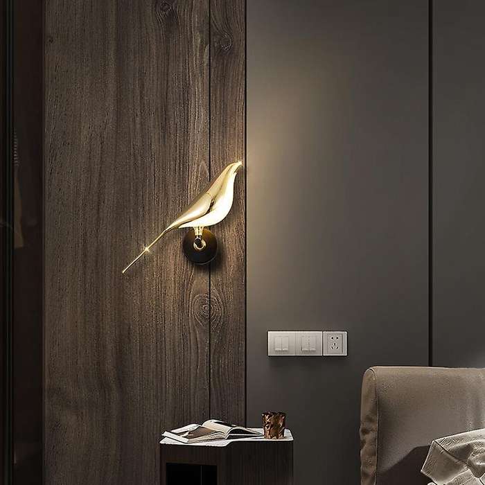 Postmodern Wall Lamps Hallway Stairs Sconce Bedroom Magpie Light,a