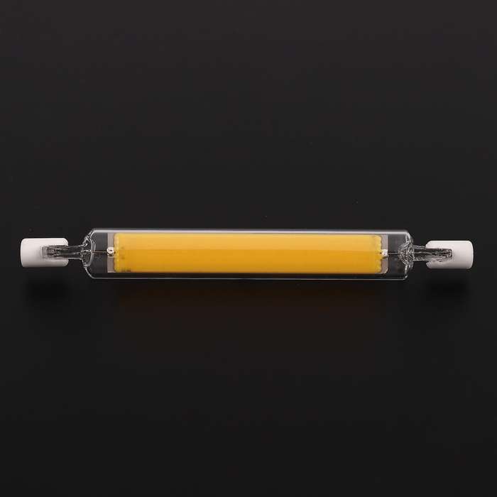 Dimmable R7s Led Cob 10w 118mm Led Light-warm White Light 220v