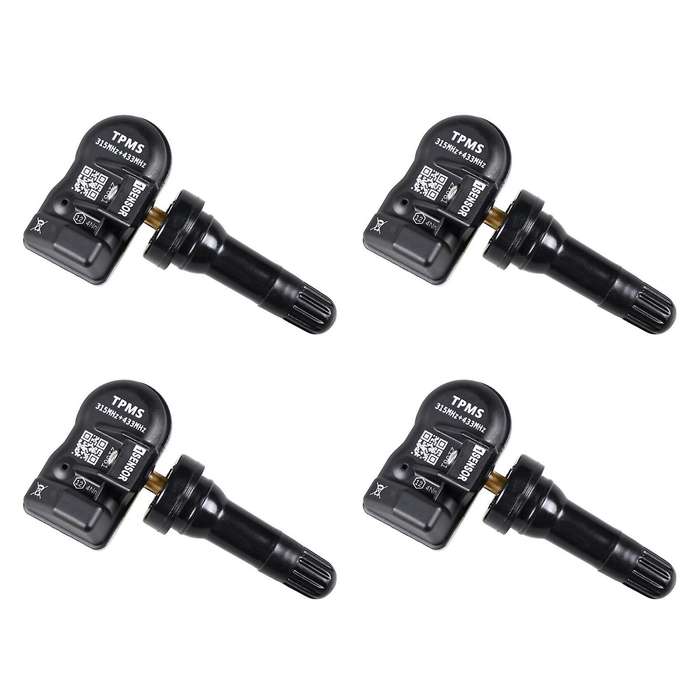 4pcs Tpms Sensor 315mhz+433mhz Sensor