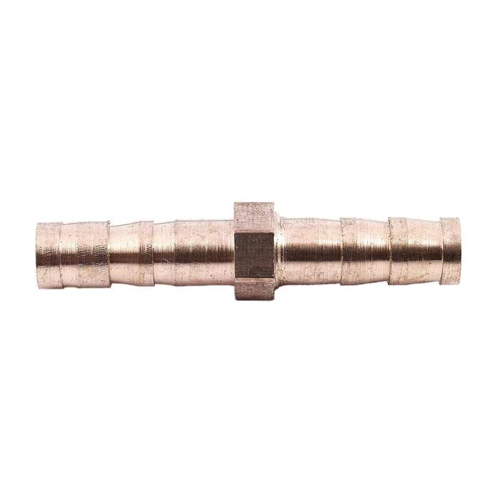 10 Pcs Gold Tone Brass Straight Hose Connector Joiner