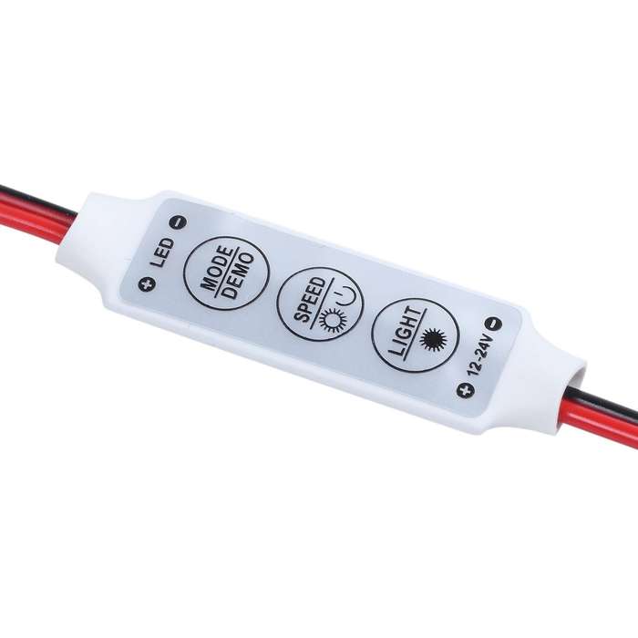 Led Dimmer 12a 12v-24v Fr Led Strips Streifen Einfarbig Controller