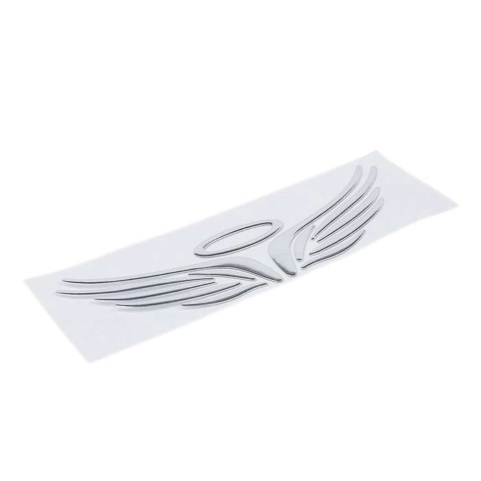 Car Emblem Decal Decoration Color Silver