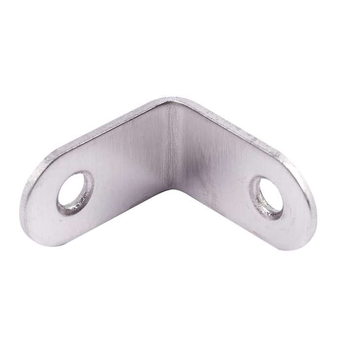 10pcs Screw Mounted Furniture 90 Degree Angle Corner Bracket 30x30mm