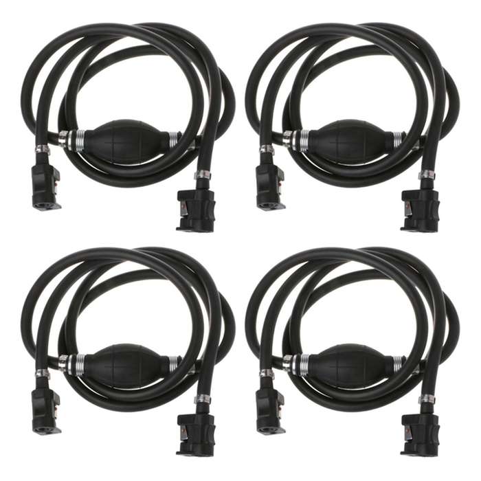 Fuel Line Hose Outboard Boat Engine Petrol Tank Connectors Kit