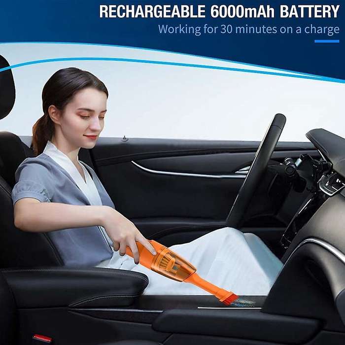 Opolar Cordless Air Duster & Vacuum 2-in-1, for Computer A