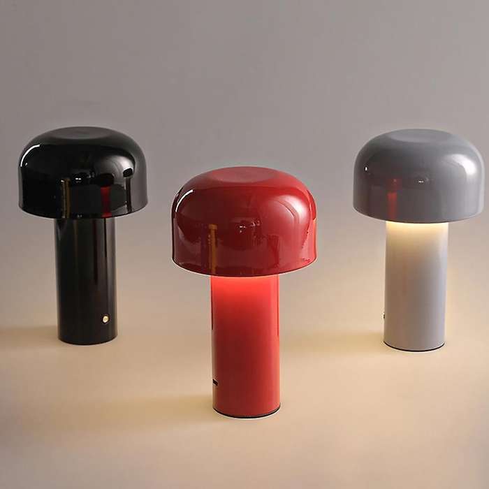 Portable Led Table Lamp Mushroom Lamp Wireless Touch Night Light A
