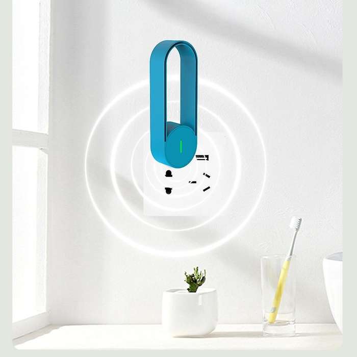 20 Million Negative Ion Usb Air Purifier for Area 31-40,blue