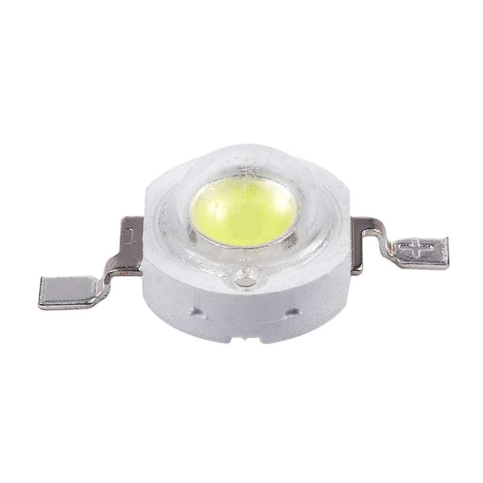 20 Pcs High Power 2 Pin 3w White Led Bead Emitters 170-190lm 6000k