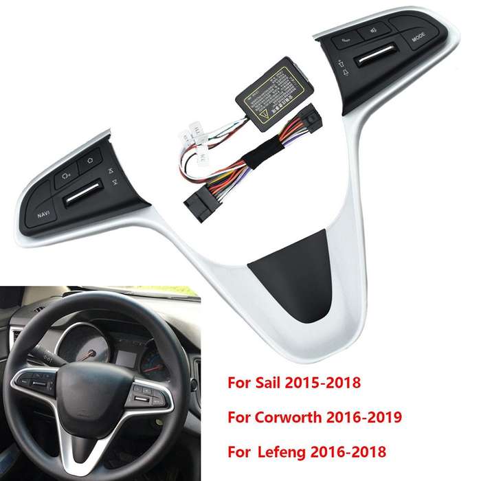 Multi-function Steering Wheel Buttons for Chevrolet Sail 2015-2018