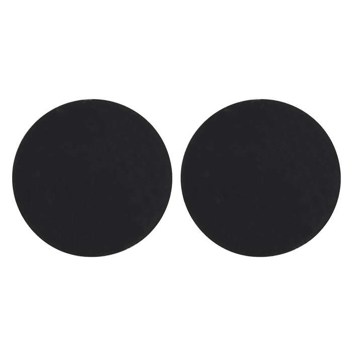 Black 3mm Acrylic Plastic Circular Plate Round Mirror Diameter: 100mm