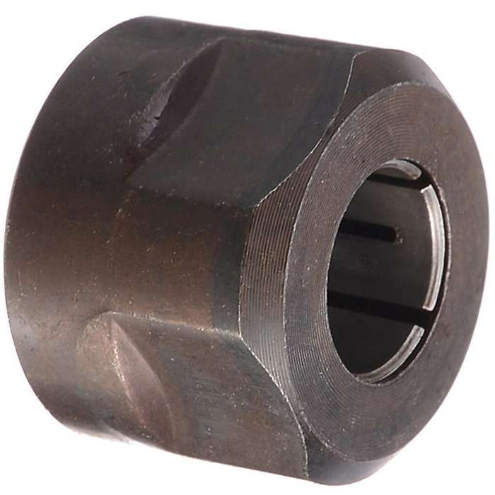 1pc Black Metal Collet Nut Plunge Router Parts 12.7mm Center Hole