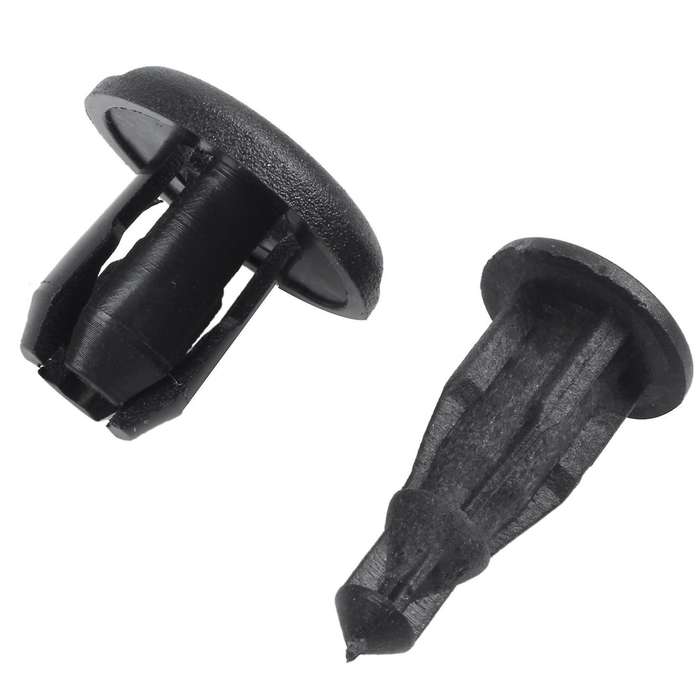 20 Pcs Car White Rivet Door Trim Clips Fastener
