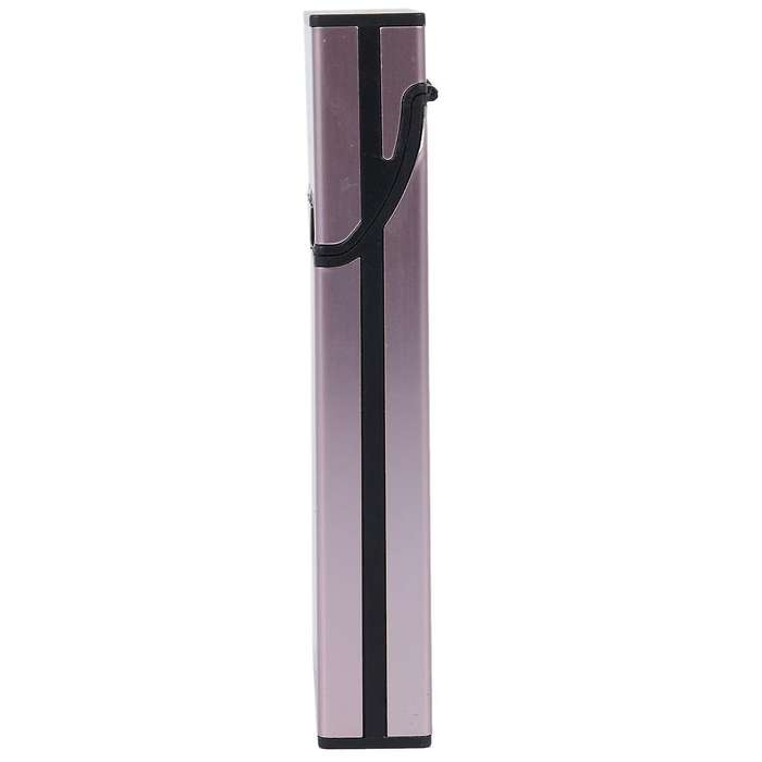 New Ultra Thin Cigaret Case Metal Women Cigarette Holder(gold)